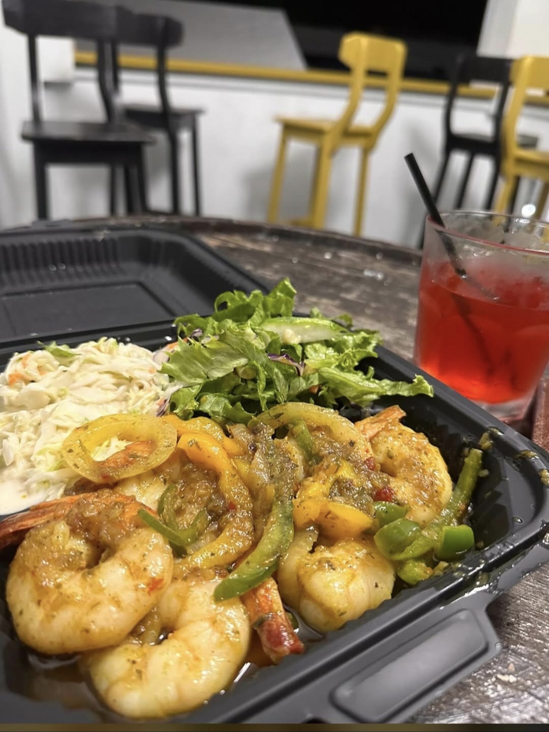 Food prepared by Bambi’s Bajan Cuisine