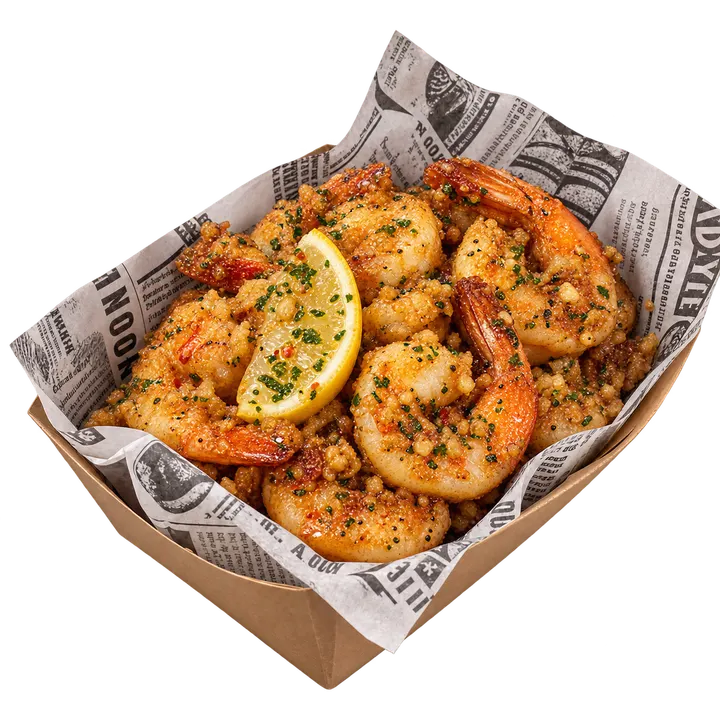 Bambi’s garlic shrimp