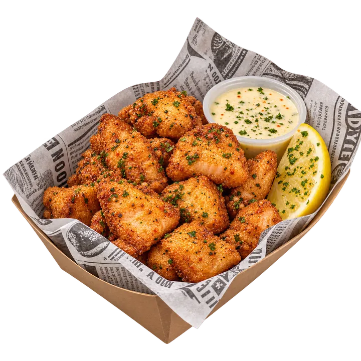 Bambi’s salmon bites