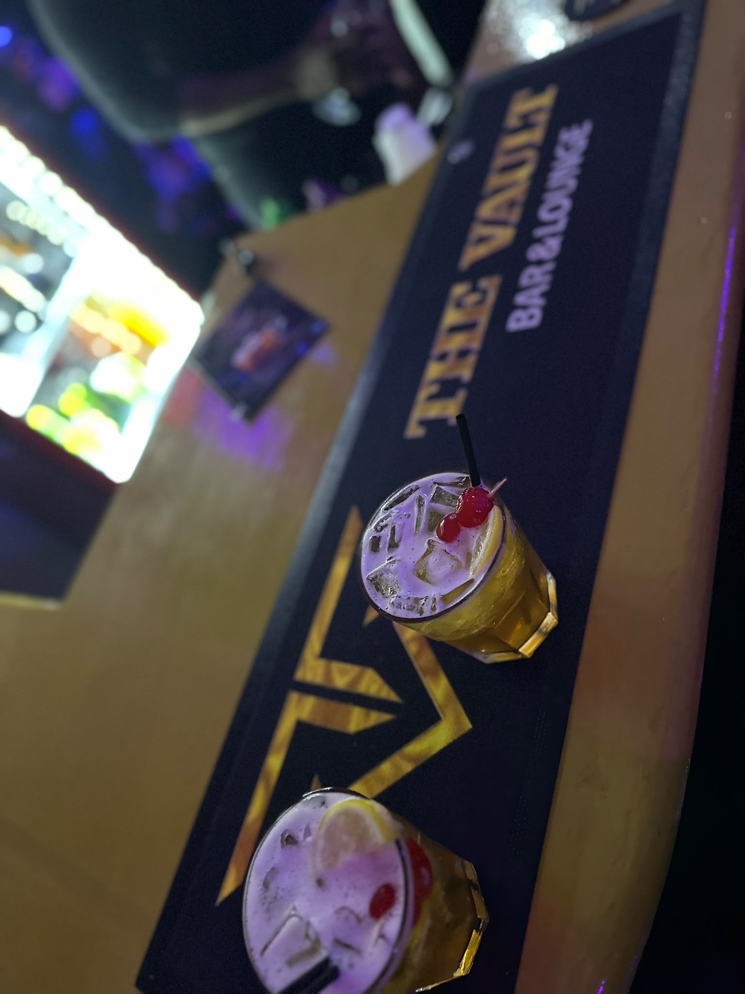 Cocktails at The Vault