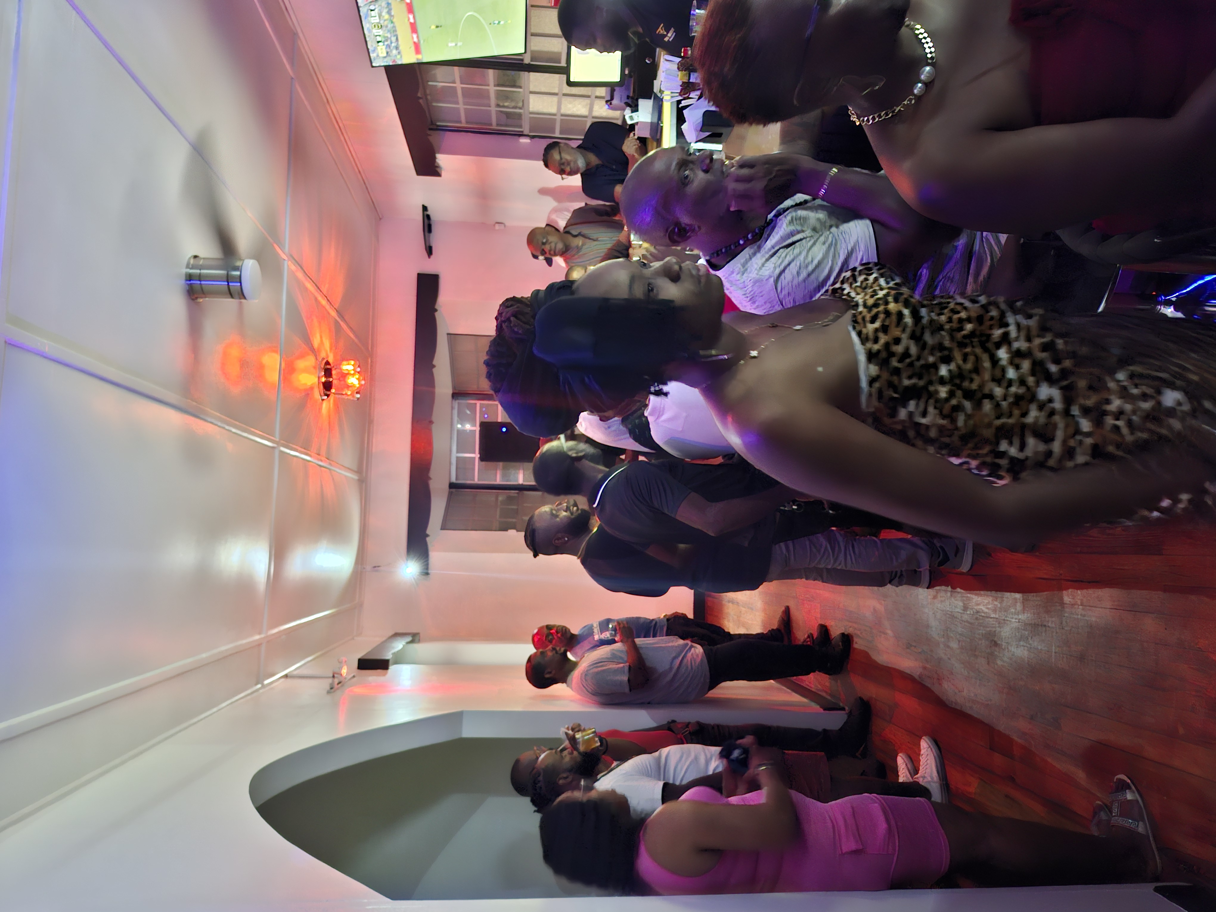 Guests inside The Vault Bar & Lounge