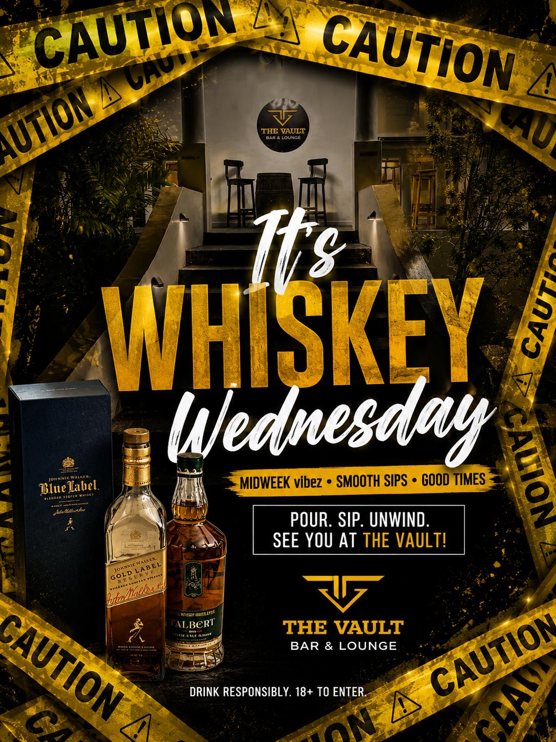 Whiskey Wednesdays at The Vault